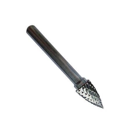 RauhcoFlex Carbide Burr 10mm x 64mm Tree Pointed Toolpak
