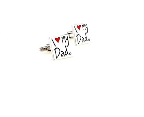 TZGI Love my Dad Cuff Links In Presentable Gift Box Ideal