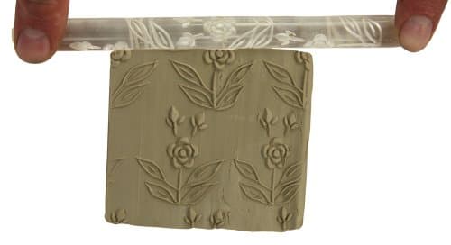 Roses - Textured Patterned Acrylic Rolling Pin