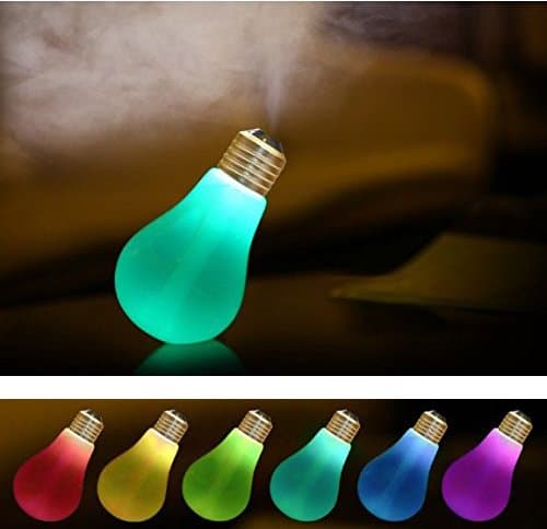 ZX USB Ultrasonic Humidifier Home Office Mini Aroma Diffuser LED (1PCS) LED LIGHTING