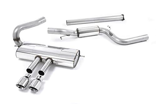 Milltek SSXFD122 2012 Focus Mk3 ST 2.0-litre EcoBoost Estate/Sedan/Limosine GT100 Cat-back Non-resonated Polished