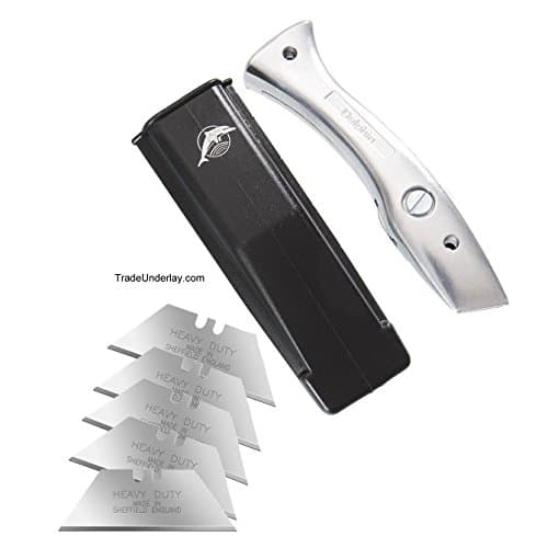 Silver Dolphin Delphin flooring knife with holster