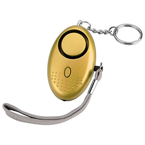 Personal Alarm Keyring with Torch, 140 Db Loud Security Protection Emergency Attack Alarm Keychain Police Approved for Women Children Shopping Traveling Jogging with Handy LED Torch