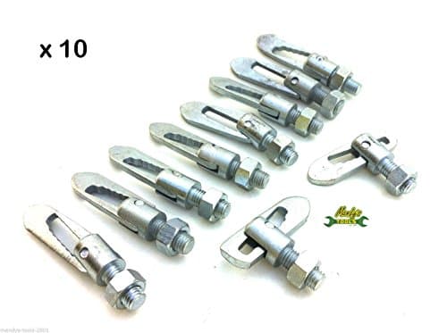 10 Maypole Bolt-on Type Anti Luce and Nut - 19mm MP838