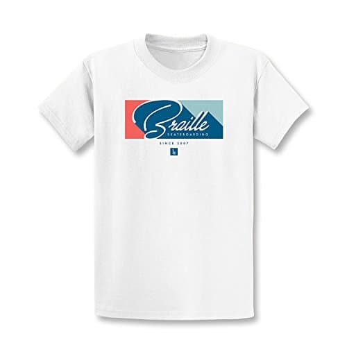 Braille New 3D T-Shirt - White