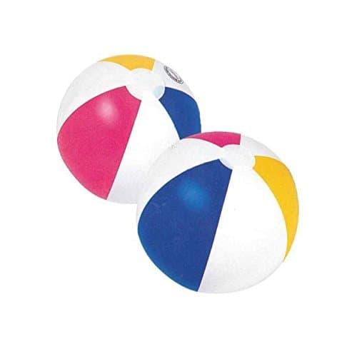 2 x 13" Beach Pool Ball Holiday Inflatable Large Beach Party Ball Fun Ball.