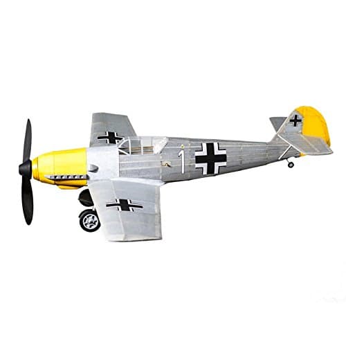 Messerschmitt ME-109 complete vintage model rubber-powered balsa wood aircraft kit that really flies!