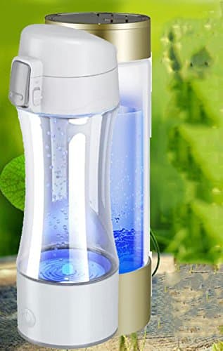 xlhHydrogen Rich Drinking Cup Drinking Cup Generator Rechargeable Negative Hydrogen Water Portable Health Care Magnetization 08 White