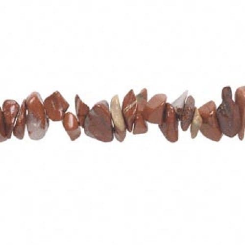 40 x Red Jasper (natural), Medium chip - 8-9mm - LB1290