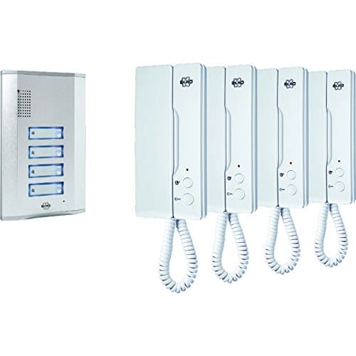 Advanced Byron Audio Door Intercom for Kit 4 Apartments 240v [Pack of 1] --