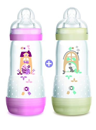 MAM270ml Baby Bottle 1 Pack (Pink)