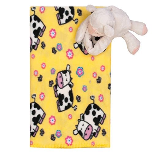 Set couverture polaire et peluche
