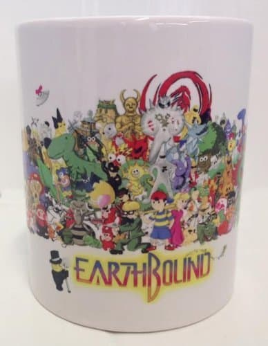 Earthbound Collage 11oz Ceramic Coffee Mug by Cotton Cult