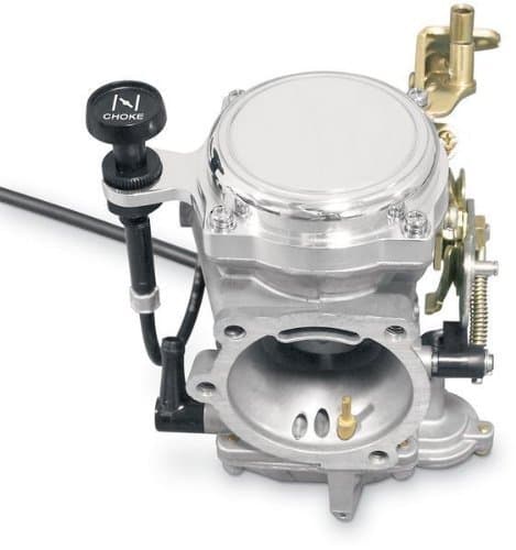 Yost Performance CV Carburetor Top Cover - Smooth with Choke Cable Bracket YCCB-NL by Yost