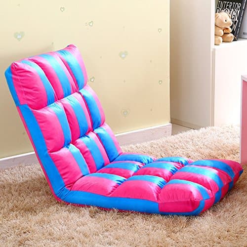GULUDED Living Room Sofa Bed Foldable Adjustable Floor Lounger Sleeper Futon Mattress Seat Chair,inflatable armchair Extendable armchair pull-out chair, 110 x 52 x 13 CM