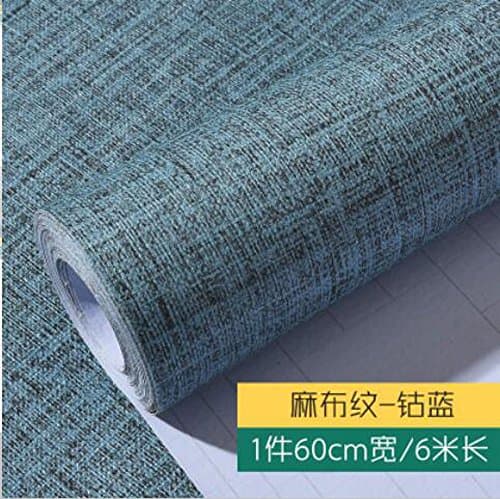 wallpaper self-adhesive wall sticker 3D 6M*60cm, blue