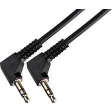 Right Angle 3.5mm Stereo Male to Right Angle 3.5mm Stereo Male Audio Cable 10 Ft-by-tecnec