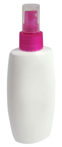 Pack of (4) White Plastic Misting Bottles- 200mL