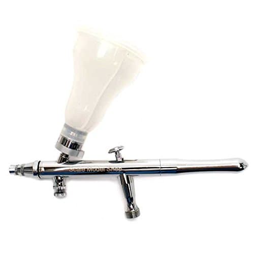Scale Model Shop Airbrush Double-Action Gravity Feed 4 Paint Cup BD-330