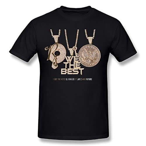 Guiwan Men's I Got The Keys DJ Khaled Featuring JAY Z &amp; Future T-shirt