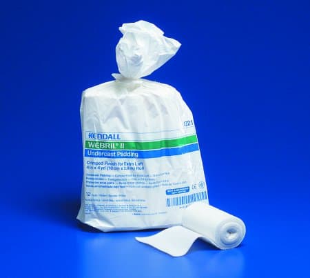 COVIDIEN Cast Padding Undercast WEBRIL II 2" X 4 Yard Cotton NonSterile (#4095, Sold Per Box)
