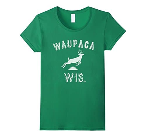 Women's WAUPA-CA WIS Medium Kelly Green
