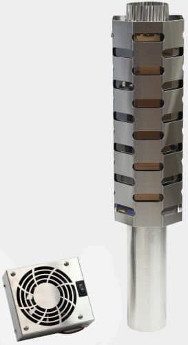 3" Heatex Stack Robber Kit with Fan