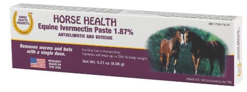 Horse Health 1.87 Ivermectin Single Dose Paste