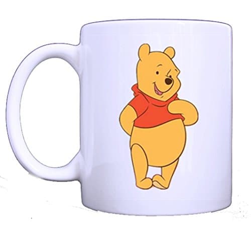 Ceramic White Mug Tea Mug Coffee Cup With Winnie The Pooh Print