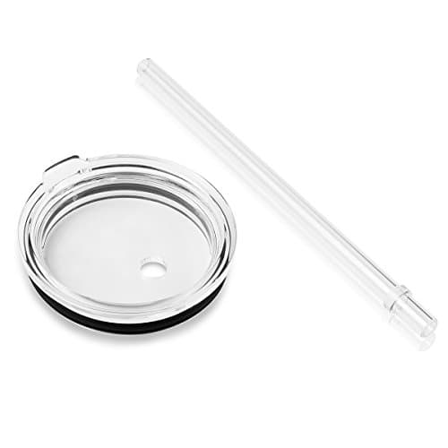 OZOL Rtic Lid 30 oz,No Leak Sliding Closure 100% Spill Proof Lid with Straw, Fits for 30 oz Rtic Tumbler,Yeti Rambler, Or More Brand Stainless Steel Mugs