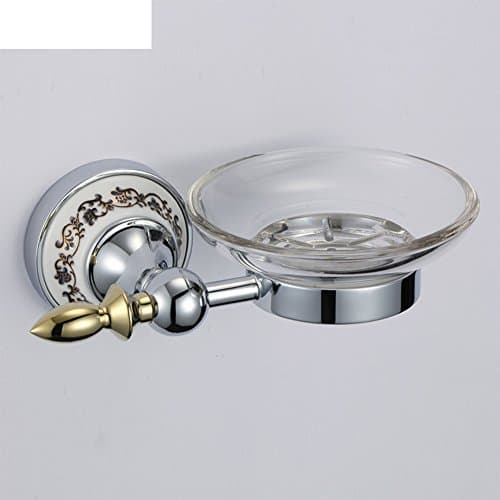 Gold-plated SOAP dish/SOAP rack/Bathroom hardware accessories-C