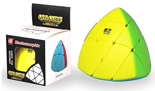 AGAMI QIYI Mastermorphix Stickerless High-Stability High-Speed Cube 3D Puzzle Rubix Cube Toy (Multicolour)