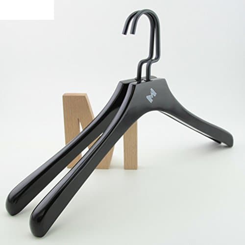 dutch wood solid wood coat hanger/piano lacquer face man shoulder width hanger wardrobe special clothing hanging-A