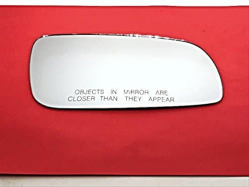 99-04 Jetta, Cabrio, 99-06 Golf, 99-04 Passat Right Passenger Convex Mirror Glass Replacement Clear Lens w/Adhesive