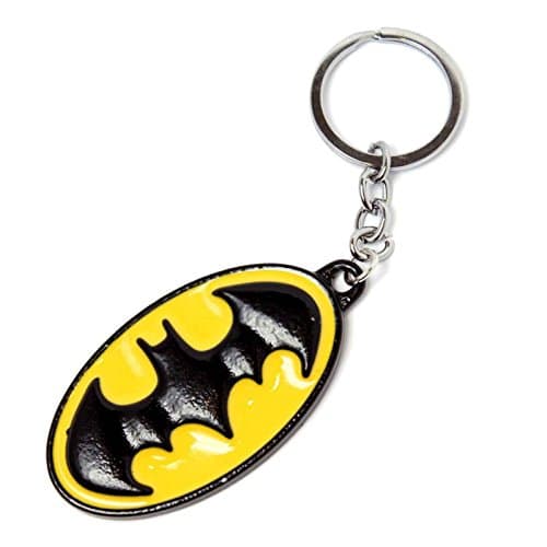 Batman Keyring Keychain Metal Classic Logo Official Dc Comics