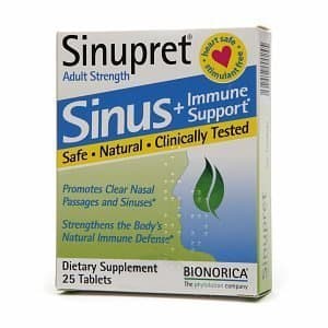 Sinupret Sinus Plus Immune Support Adult Strength Tablets 25 ea by Sinupret