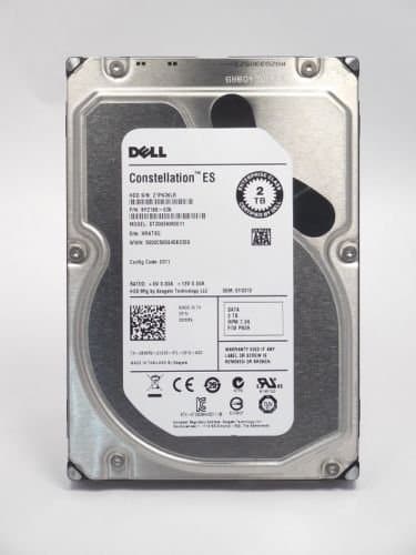 835R9 DELL 2TB 7.2K SATA 3.5" HDD BARE DRIVE NO TRAY
