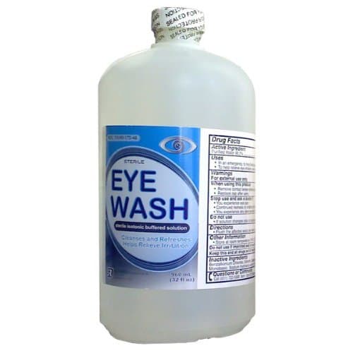 Eye Wash Solution, 32 oz. Bottle (Clearance, Expires September 2018)