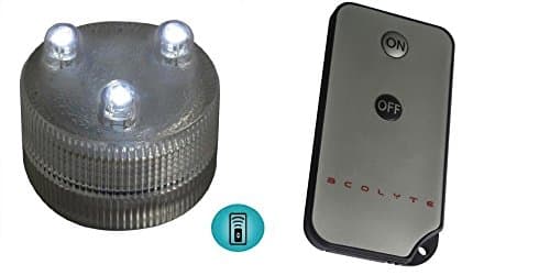 10 Pack Acolyte Sumix 3 White LED Submersible Lights Remote Capable &amp; Included