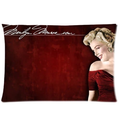 Forever Classic Marilyn Monroe Pandora Design Custom Zippered Pillow Case 20x30 (one side print)