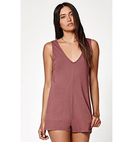 Me To We Womens Double V-Neck Romper