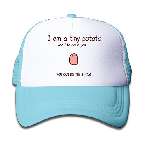 I Am A Tiny Patato Baby Baseball Hat Sunscreen Mesh Snapbacks Cap