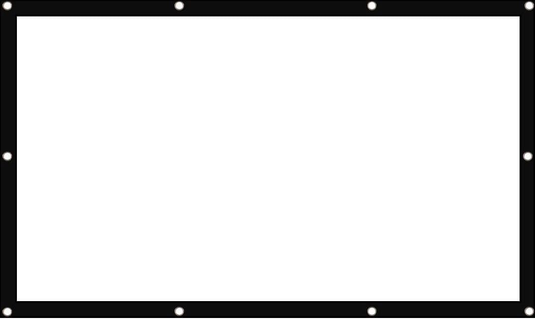 Egate EYE75 Projector Screen Eyelet, 7 x 5 feet