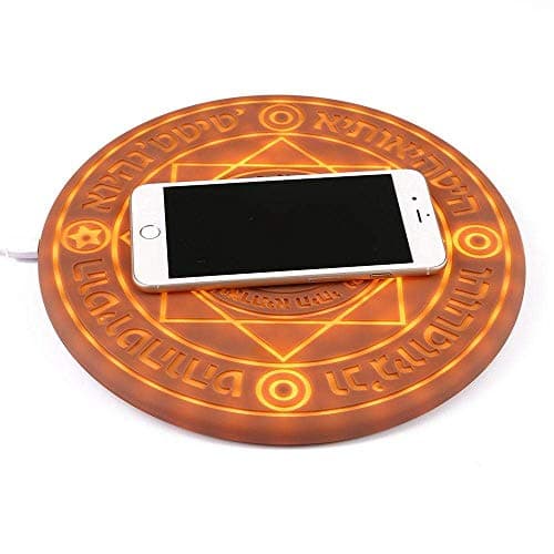 Magic Array Wireless Charger, VIPcharger 5W Qi Fast Ultra-Slim Wireless Charging Pad for iPhone 8 / iPhone 8 Plus/iPhone X/XR/Xs/Xs Max/Samsung S9 / S8 / S7 / S7 Edge / S6 Edge and More …