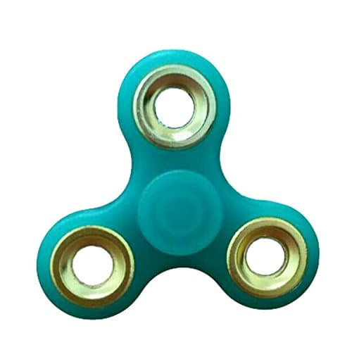 NFL Glow In The Dark Fidget Spinner Cool Small Mini Cheap Hand Spinner Toy EDC Focus Fidget Toy with Hybrid Ceramic Bearing Ultra Durable Non-3D printed for Adult Children (Fluorescent Blue)