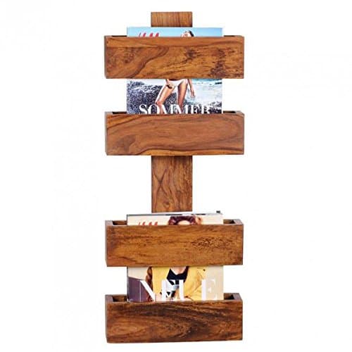 SS WOOD FURNITURE Solid Wood Wall INIT Bookcase