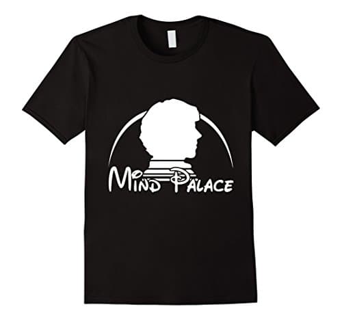 Men's Mind Palace T-Shirt Medium Black