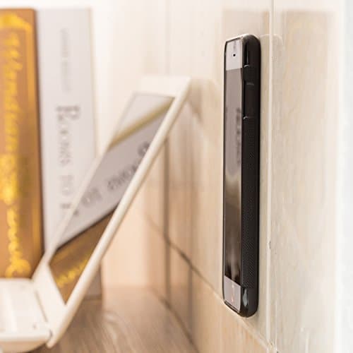 GIKER iPhone 7 Case, Anti Gravity Phone Case Magical Nano for apple with Can Stick to Glass, Car GPS, Whiteboards and Most Smooth (Black)