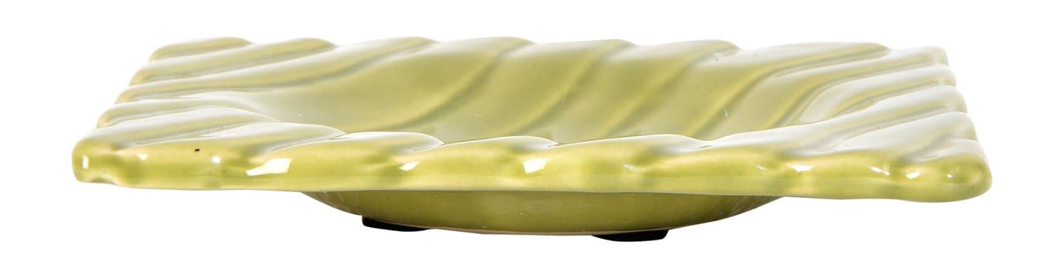 ArtisTree Ceramic Platter, 1 Piece, Green