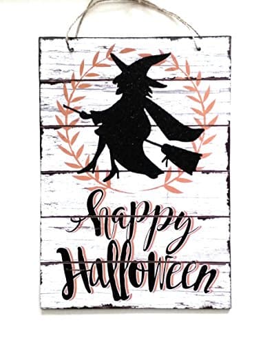 Halloween Decoration Witch Door Sign